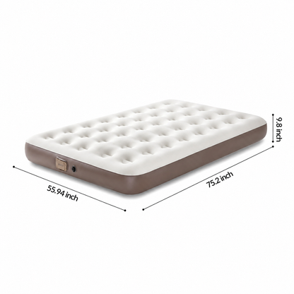 Cirro Premium Rechargeable Air Mattress - Single-Layer Blow Up Bed