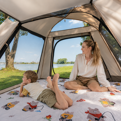 Bathe Instant 4-Season Pop Up Camping Tent — Waterproof Family Tent